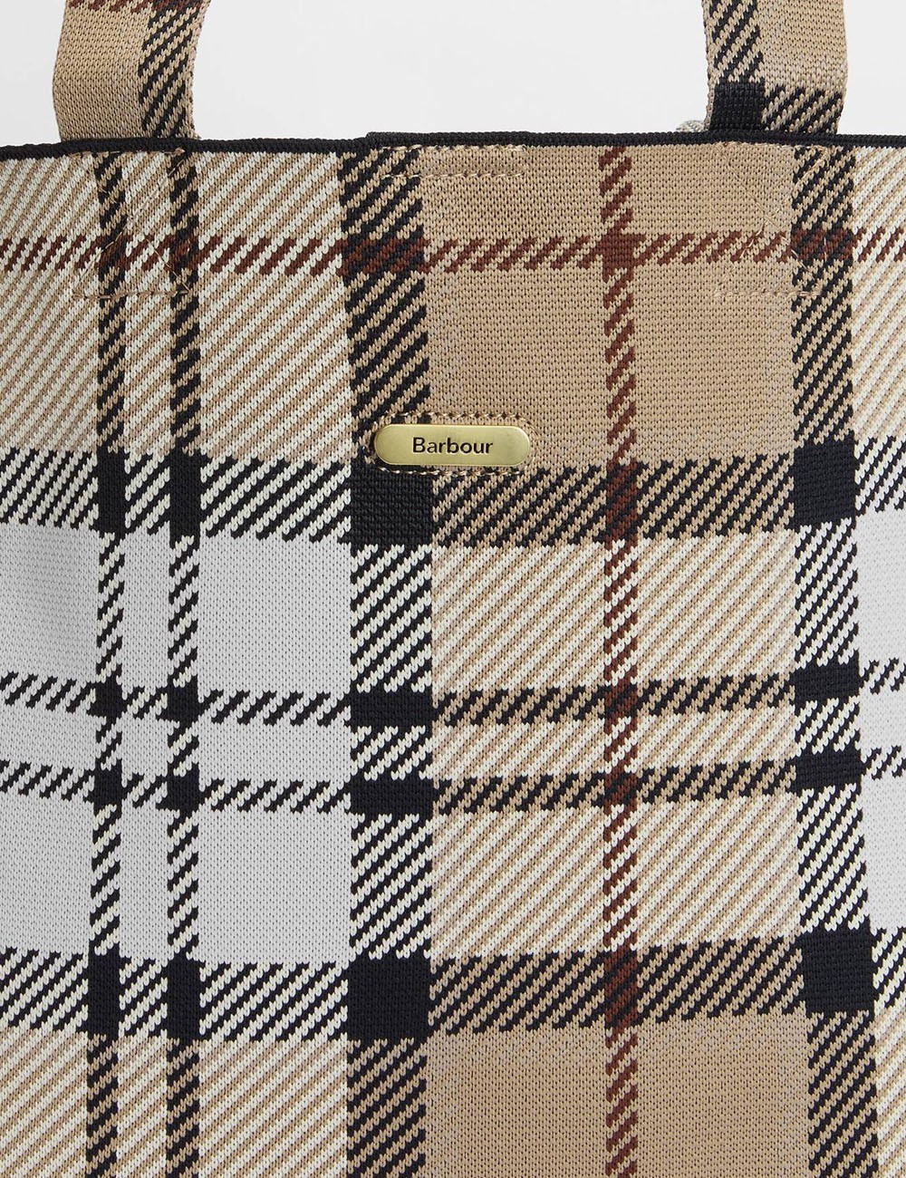 Layla Tartan Shopper Bag Rosewood Tartan