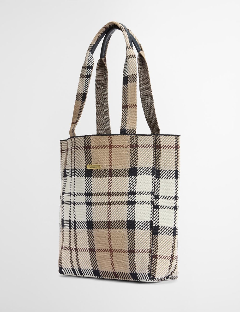 Layla Tartan Shopper Bag Rosewood Tartan
