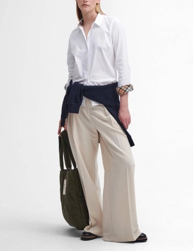 Camicia Derwent White-Hessian Tartan