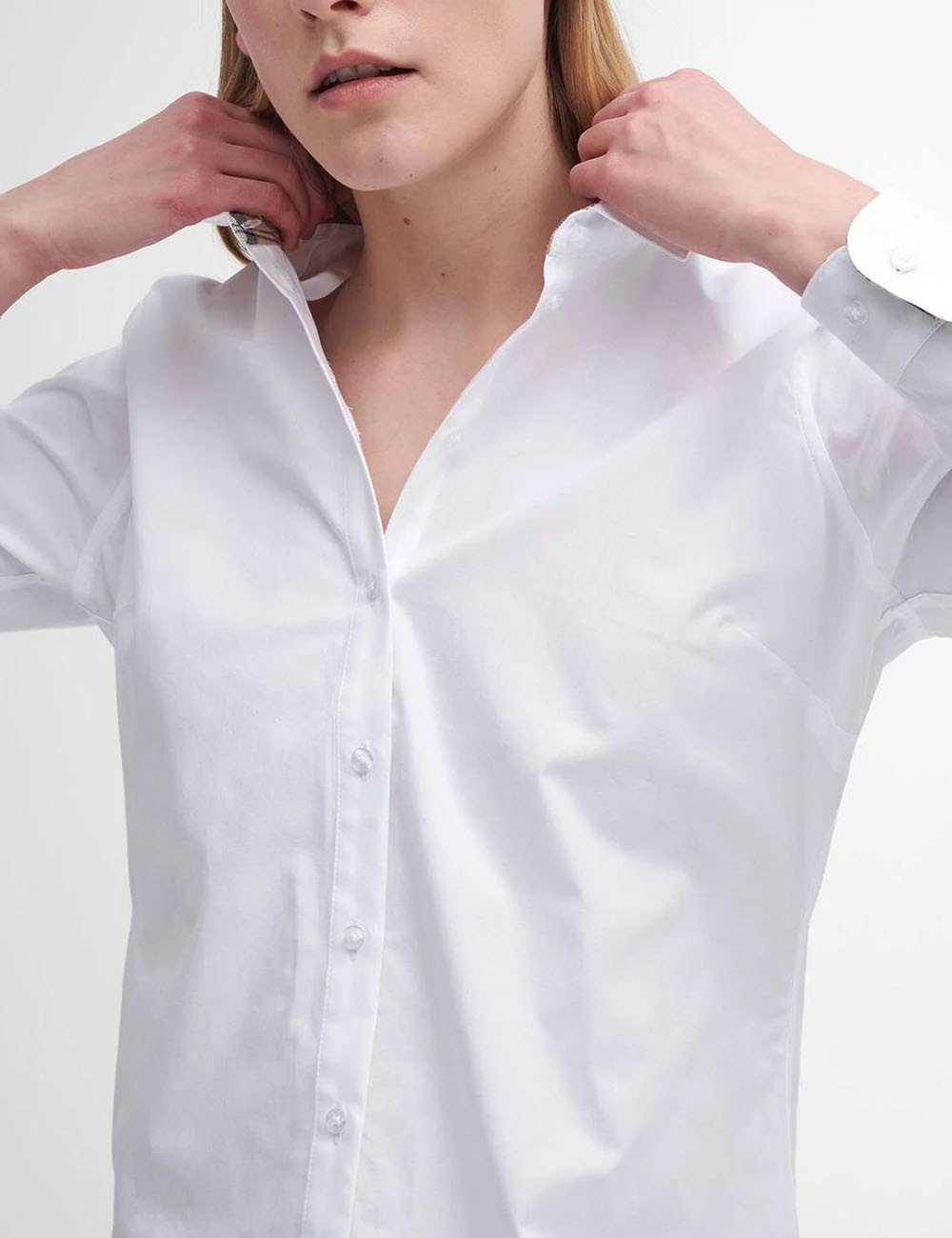 Camicia Derwent White-Hessian Tartan