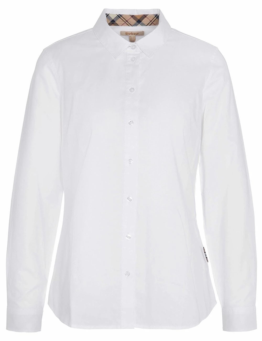 Derwent Regular Long-Sleeved Shirt White-Hessian Tartan