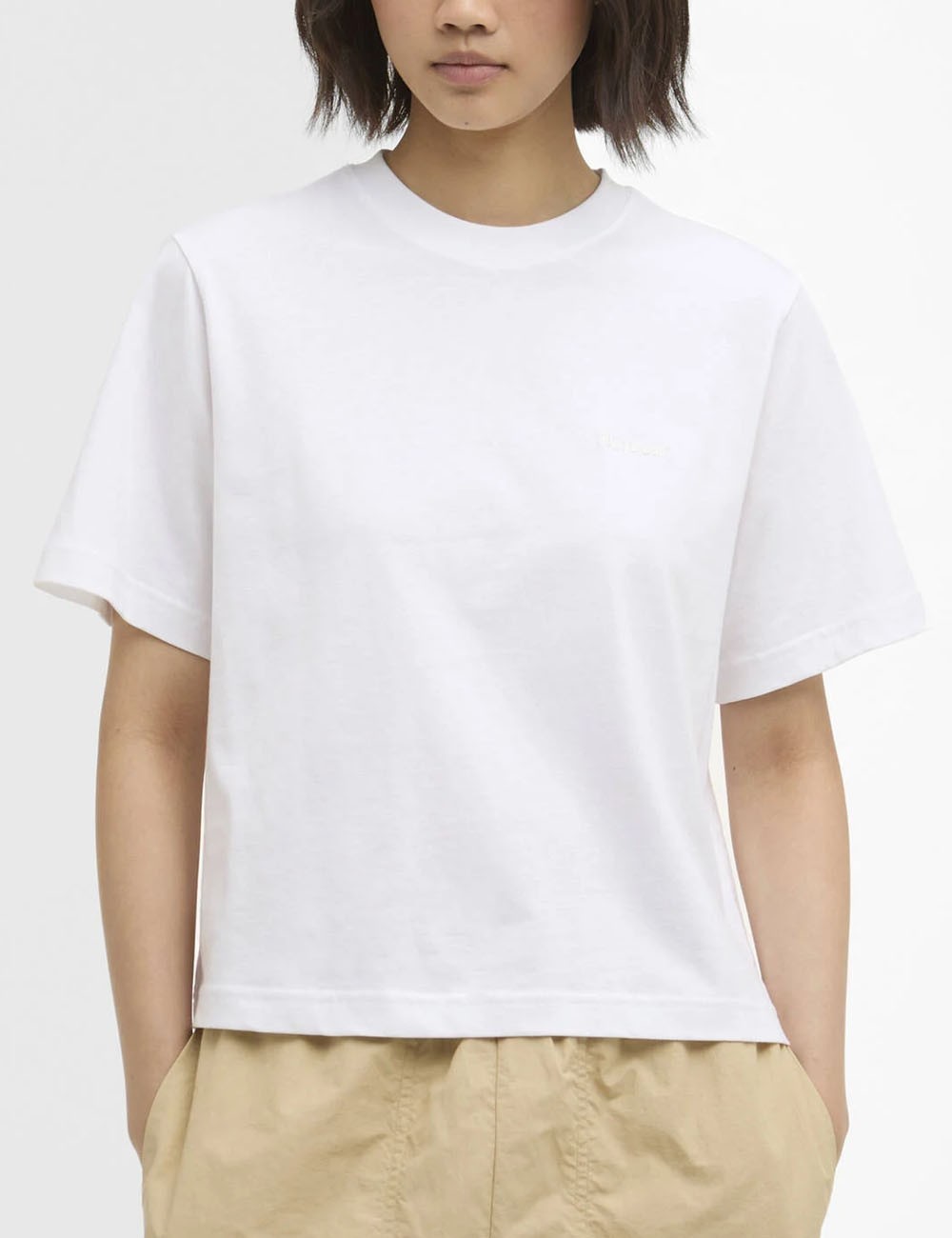 Marjorie T-shirt Pale White