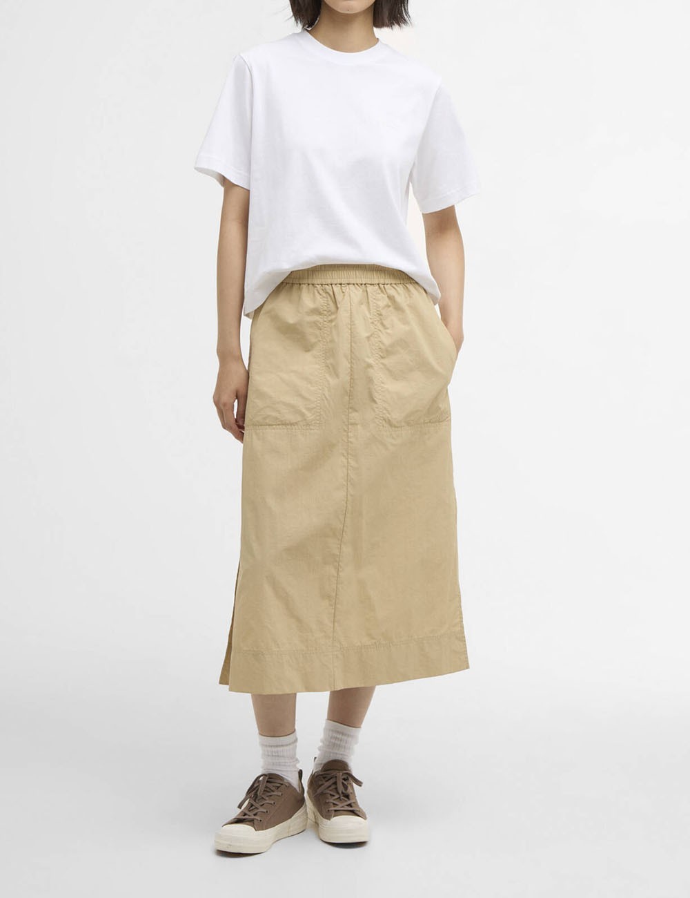 Marjorie T-shirt Pale White