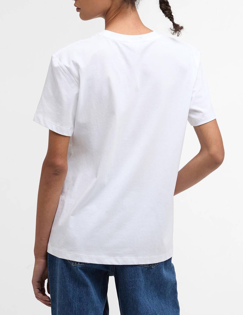 T-shirt con stampa Bedale White