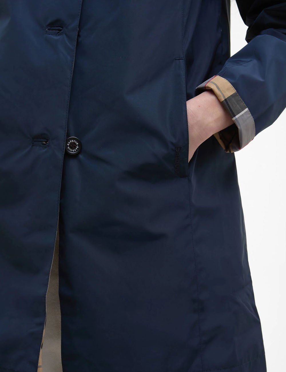 Babbity Reversible Showerproof Jacket Navy/Dress