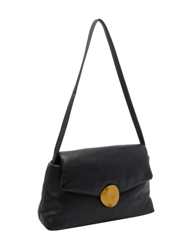 Borsa a spalla Travel in pelle nera