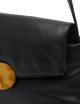Borsa a spalla Travel in pelle nera