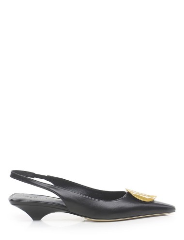 Slingback BARON in pelle black