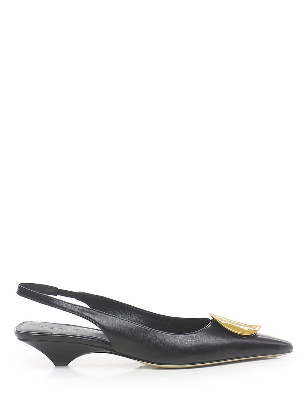 Slingback BARON in pelle nera