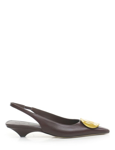 Slingback BARON in pelle brown