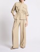 Regular Fit Trousers in Gabardine beige