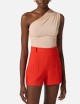 Top in jersey fabric nude