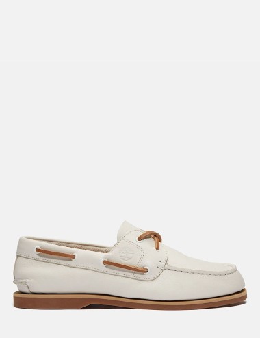 Classic Boat Shoe in Beige