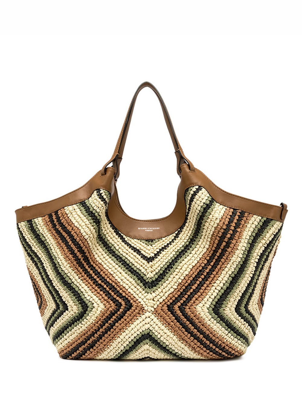 Dua shoulder bag woven straw willow