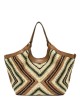 Borsa a spalla DUA paglia intrecciata Willow