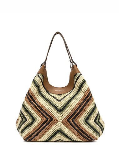Dua shoulder bag woven straw willow
