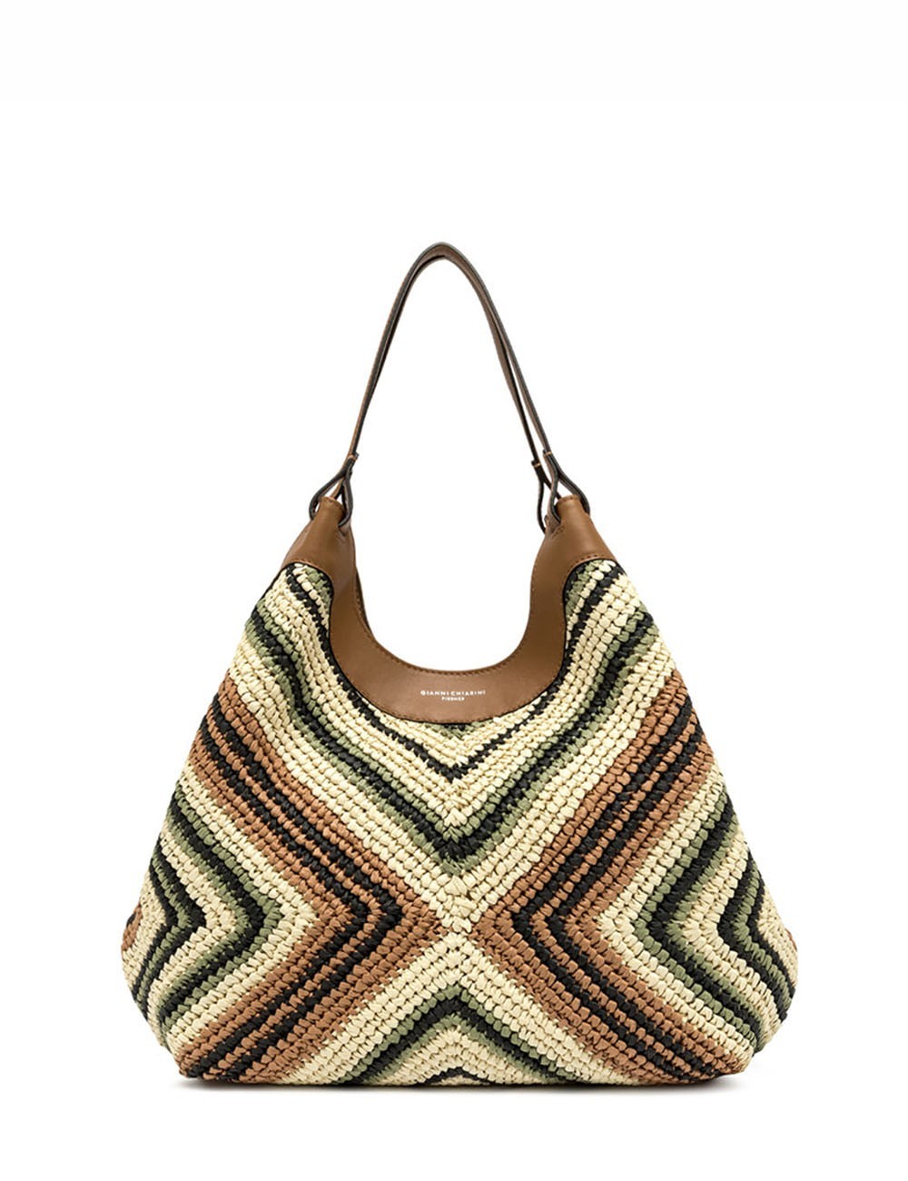 Dua shoulder bag woven straw willow
