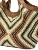 Dua shoulder bag woven straw willow