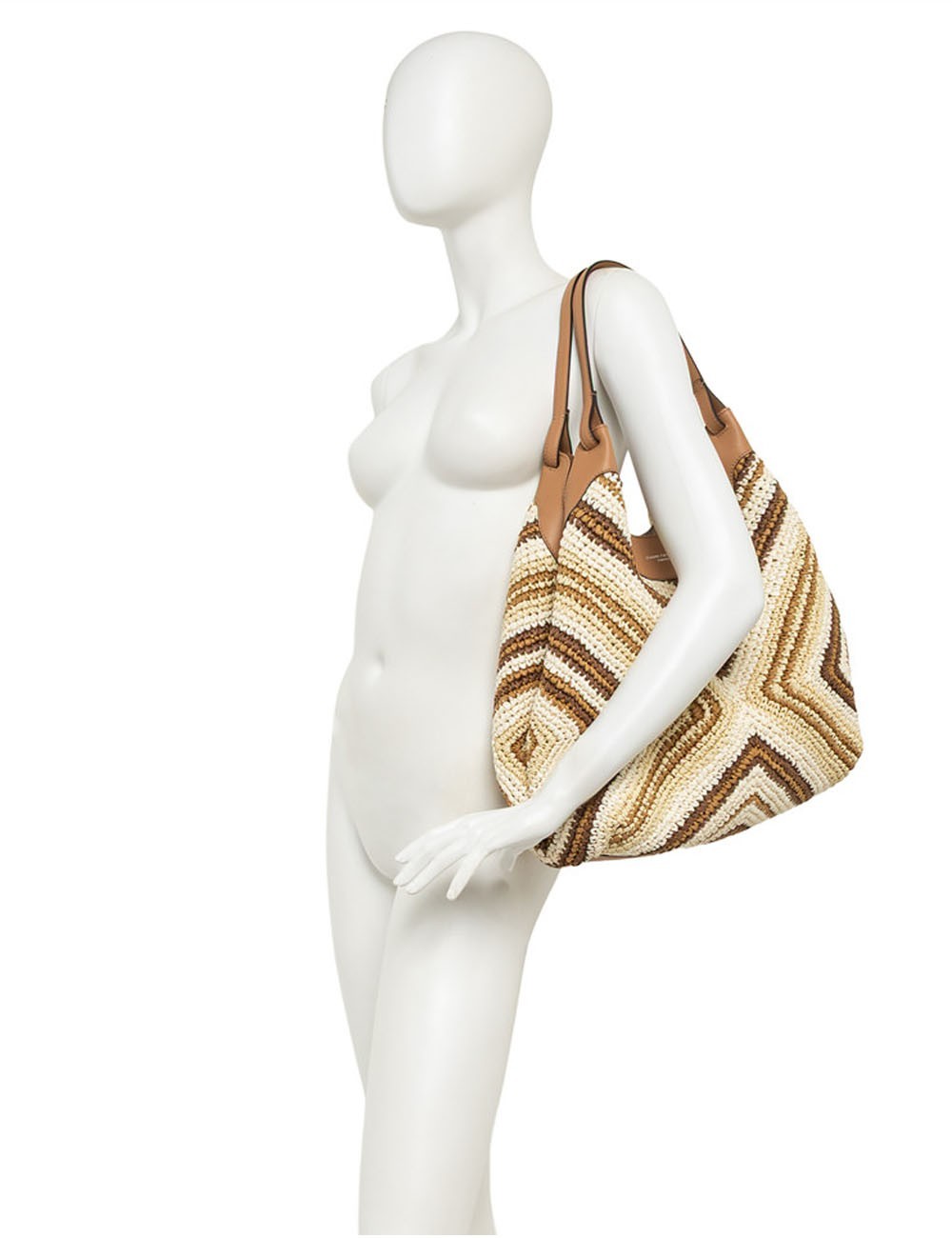 Dua shoulder bag woven straw willow
