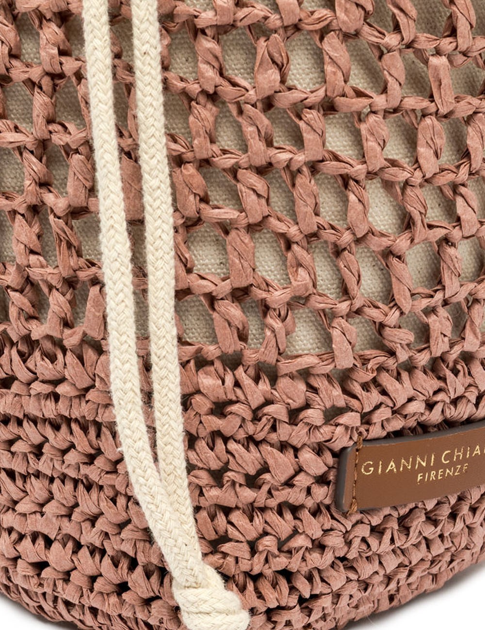 Bucket bag NEFELI blush