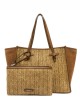 Borsa a spalla MARCELLA spigata cookie