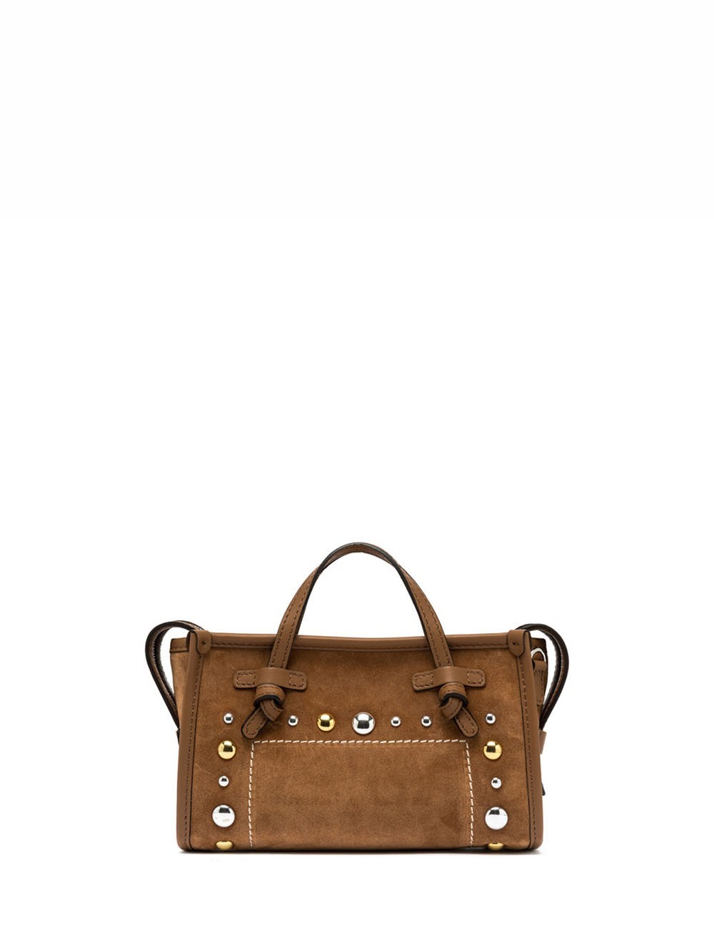 Borsa a tracolla MARCELLA JOY scamosciata caramel