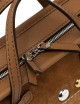 Cross body MARCELLA JOY in suede caramel