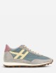 Sneakers Athletic Light Blue Yellow Grey