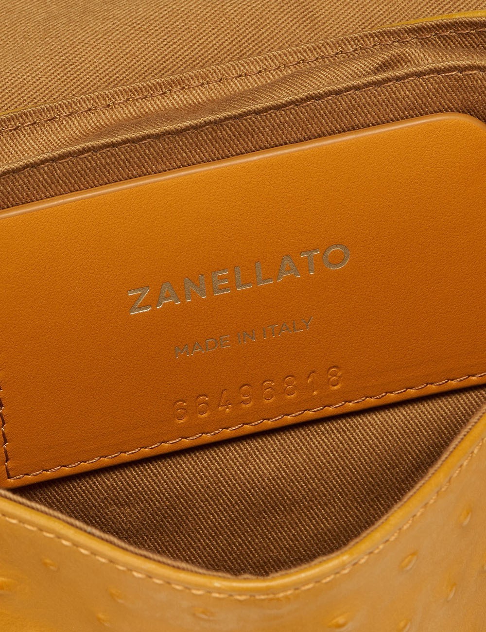 BORSA POSTINA® BABY IN PELLE CACTUS YELLOW FIENILE DI SICILIA