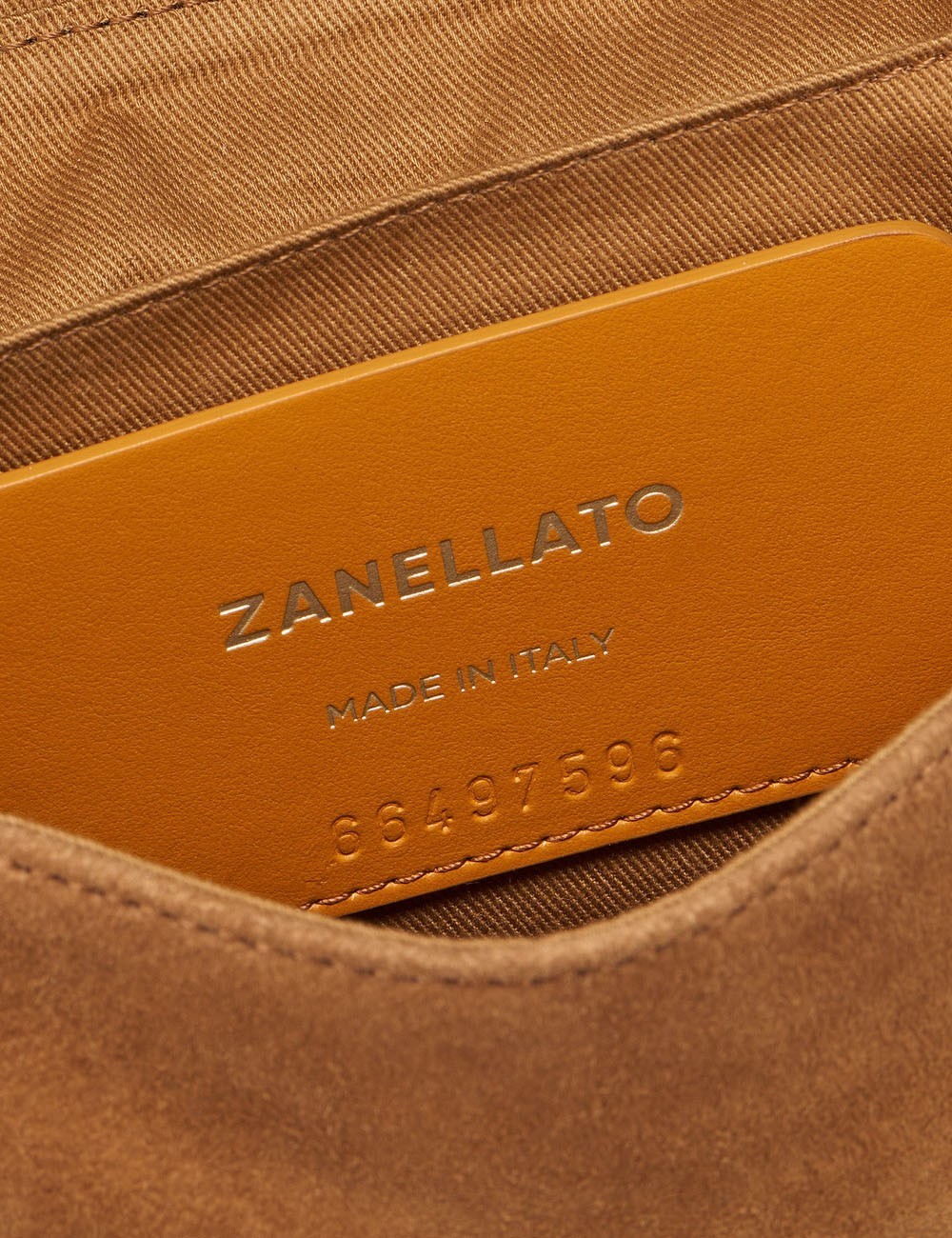 BORSA POSTINA® BABY IN PELLE ZASHMERE® & CACTUS BROWN DORSODURO