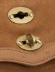 BORSA POSTINA® BABY IN PELLE ZASHMERE® & CACTUS BROWN DORSODURO