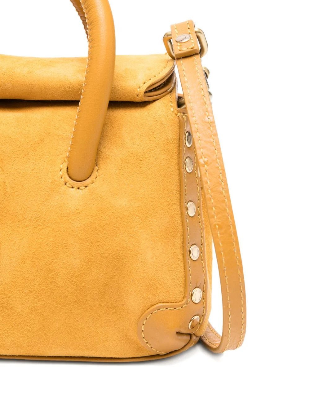 BORSA DOTTA® BABY IN PELLE ZASHMERE® & CACTUS YELLOW SOLE D?IVERNO
