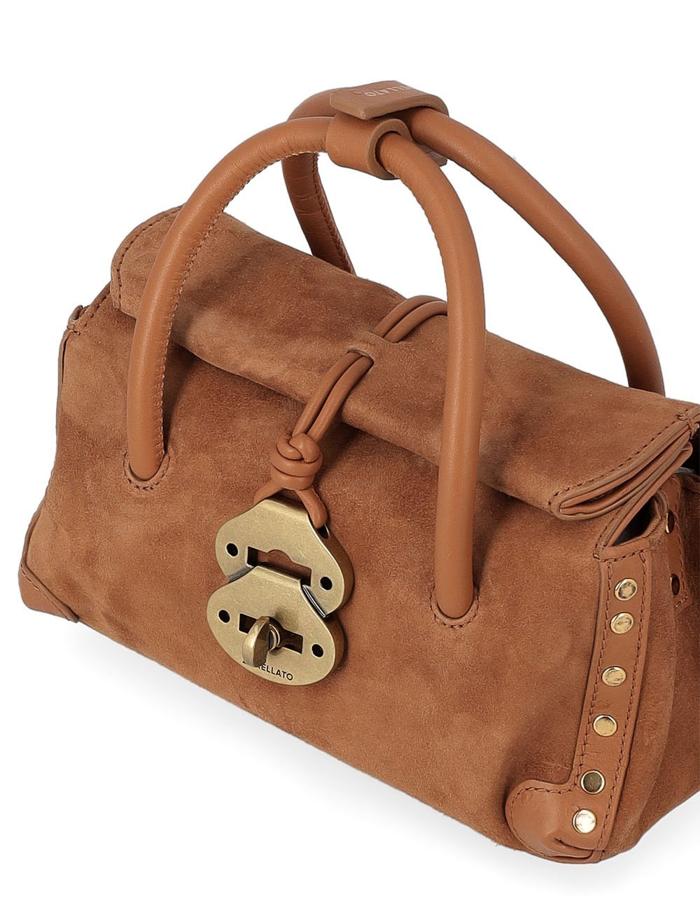 BORSA DOTTA® BABY IN PELLE ZASHMERE® & CACTUS BROWN DORSODURO