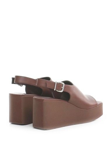 Sandalo con fibbia TRAVEL ebano