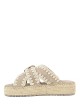 Jute sandal pink sand