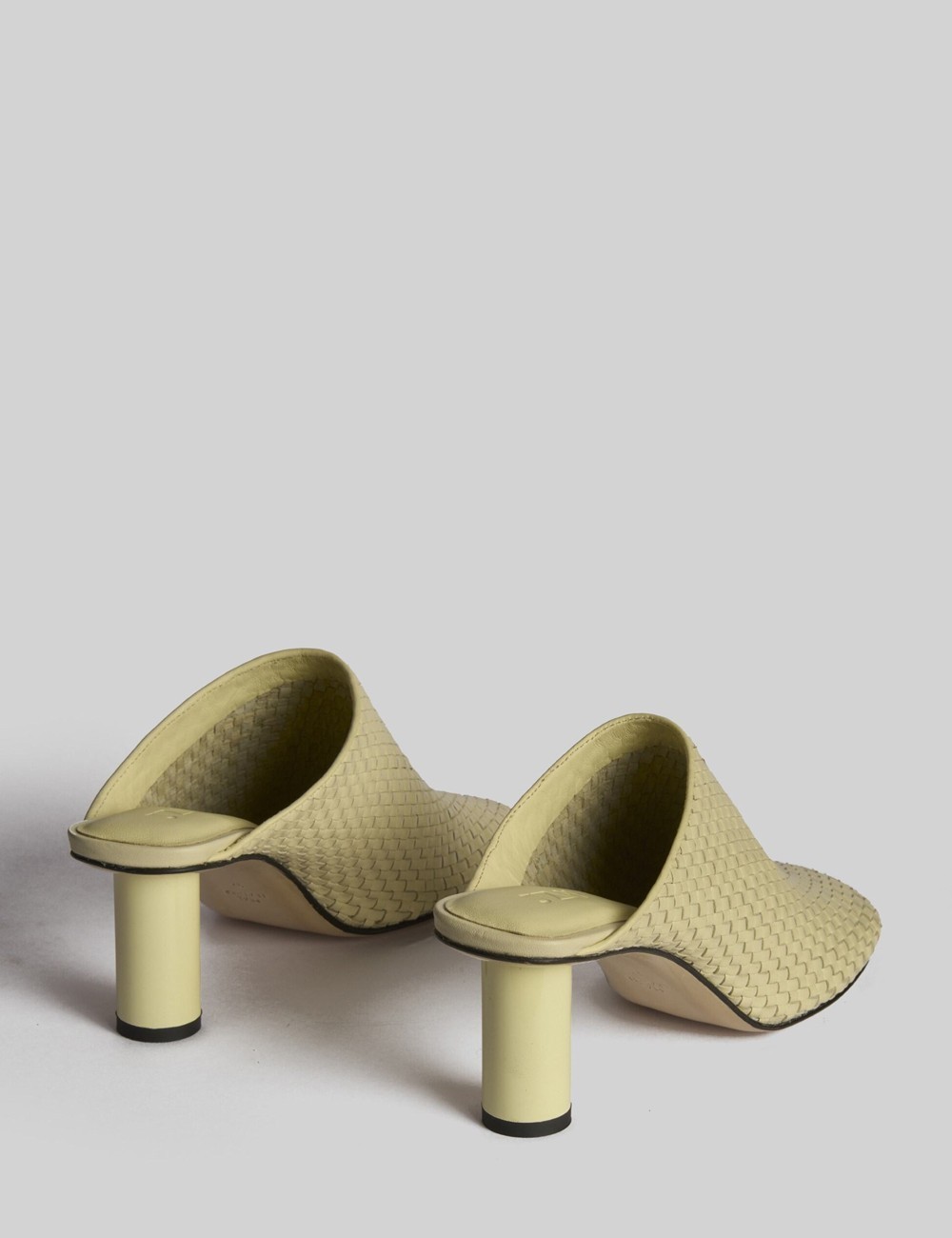 Scarpa con tacco DELLA in pelle avorio