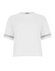Maglia in jersey bianca