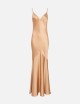 Abito Red Carpet in raso suede