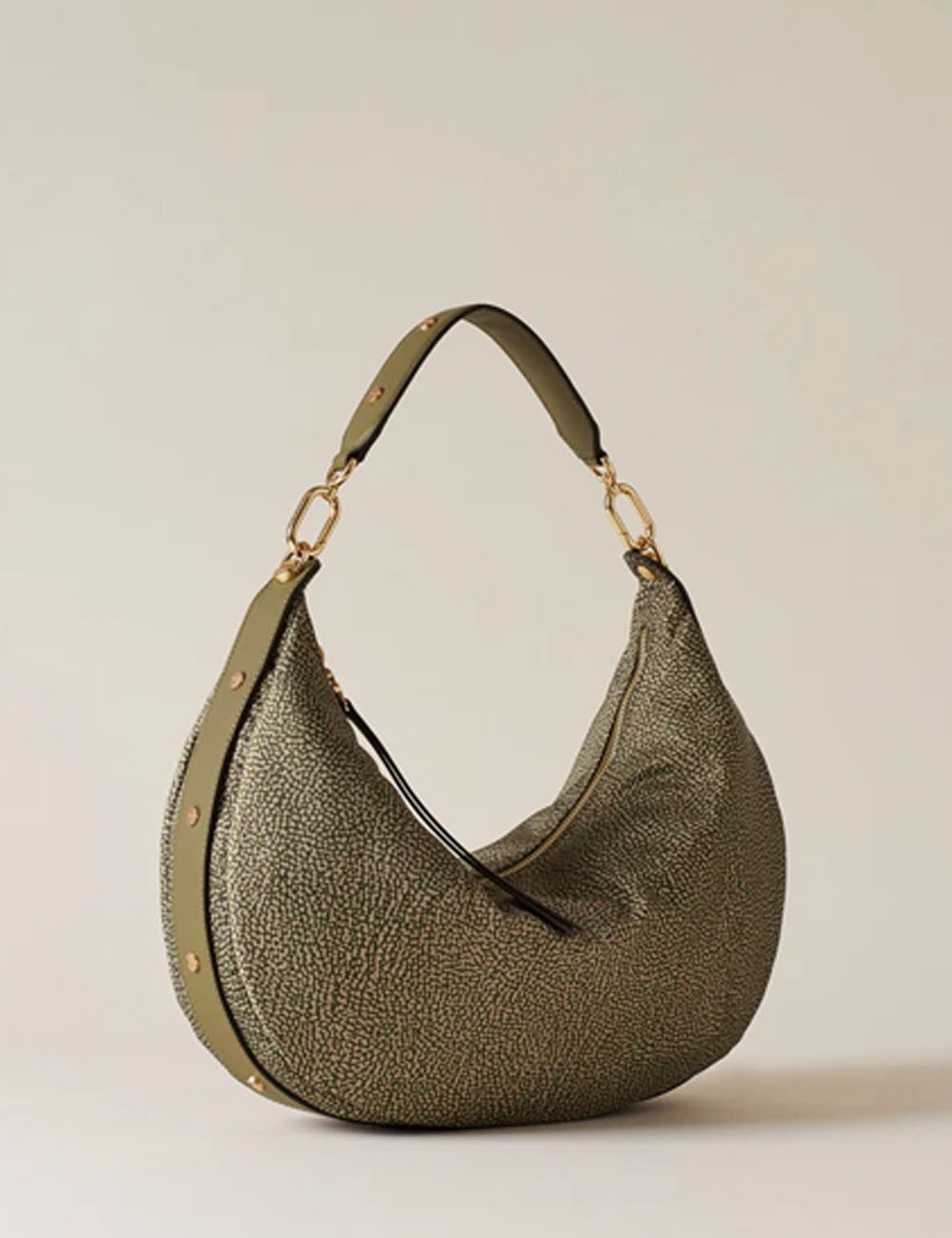 BORSA HOBO FRAME MEDIUM OLIVE