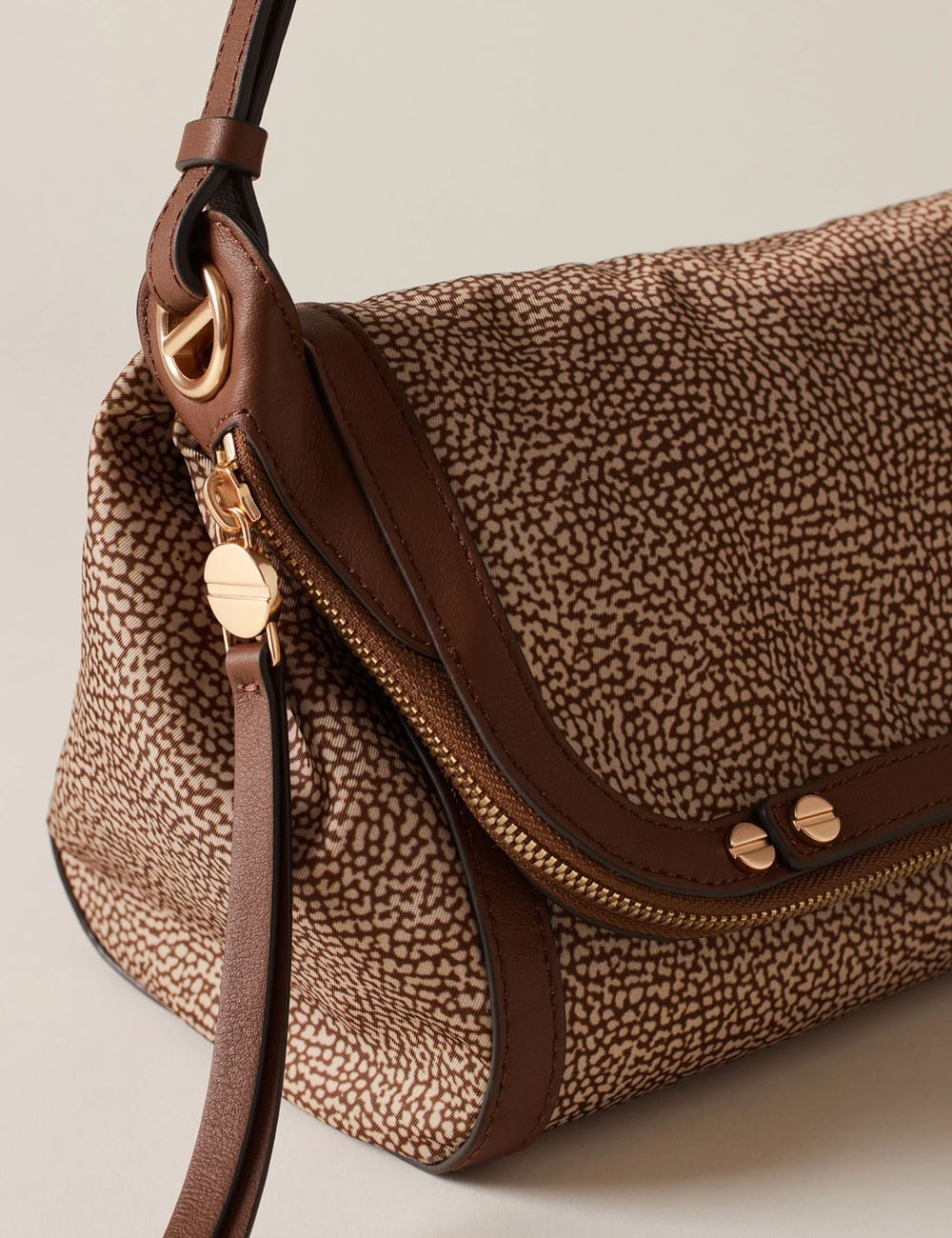 TRACOLLA FRAME SMALL BEIGE/MARRONE