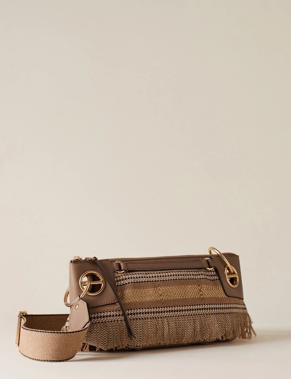 LONDON SHOULDER BAG SMALL NATURAL
