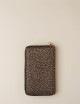 CLASSICA MEDIUM ZIP AROUND WALLET OP NATURALE/NERO