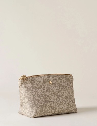 Beauty case busta portatutto sabbia