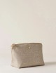 Beauty case busta portatutto sabbia