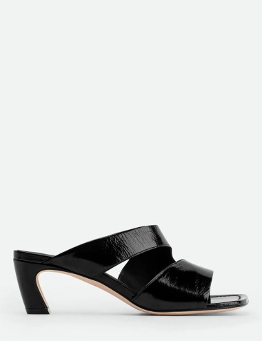 Nala Mules patent leather black