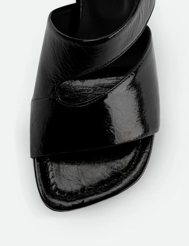 Nala Mules patent leather black