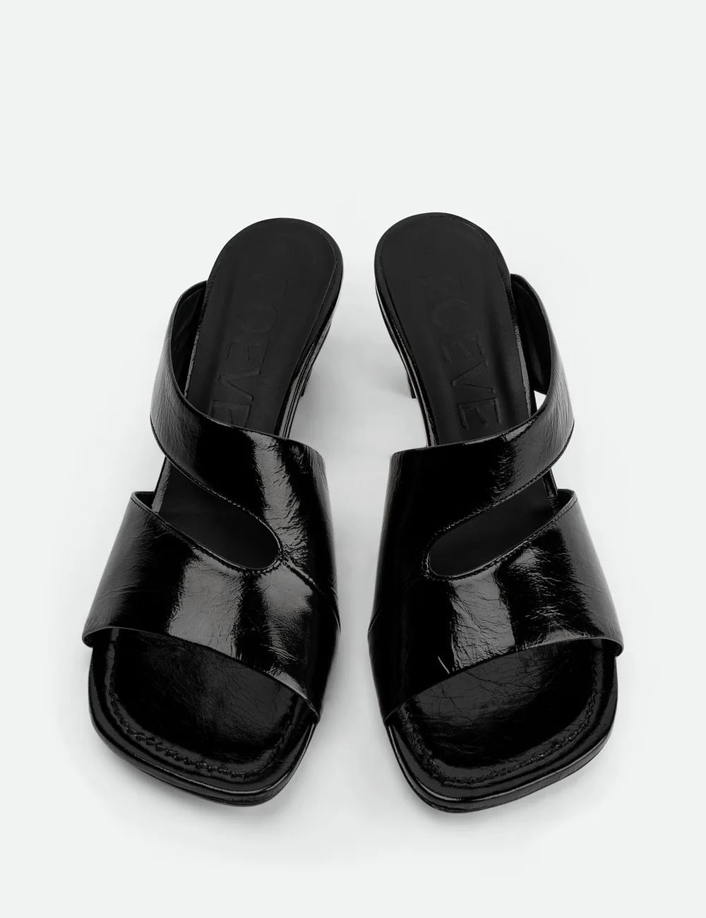 Nala Mules patent leather black