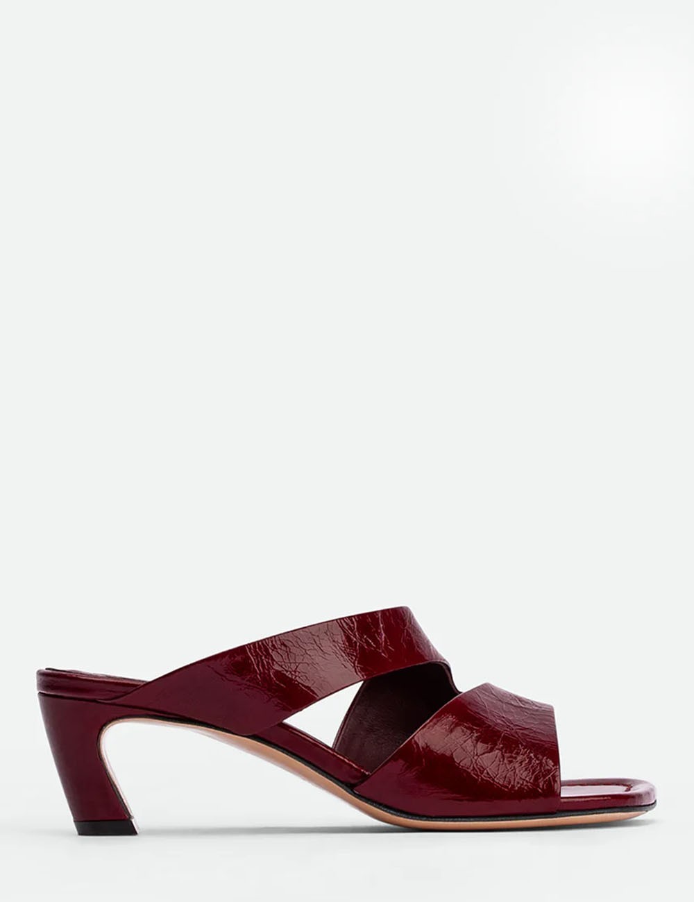 Nala Mules patent leather black Cherry