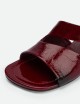 Mules Nala in vernice rubino