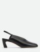 Slingbacks Elisa in pelle nera